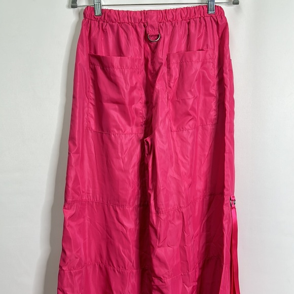 Current Mood Dolls Kill Punk Cred strappy parachute wide leg lightweight pants - Picture 5 of 6